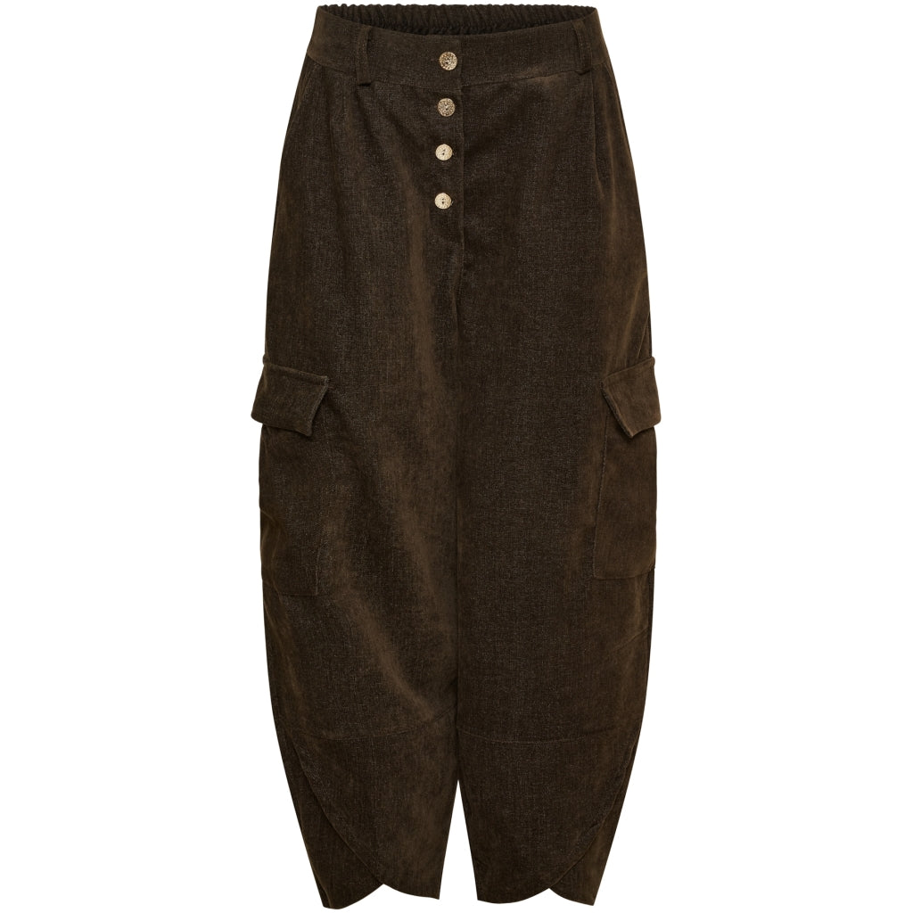 MARTA DU CHATEAU Marta du Chateau Dam Byxor MdcArmeria 8911 Pant DARK CHOCOLATE
