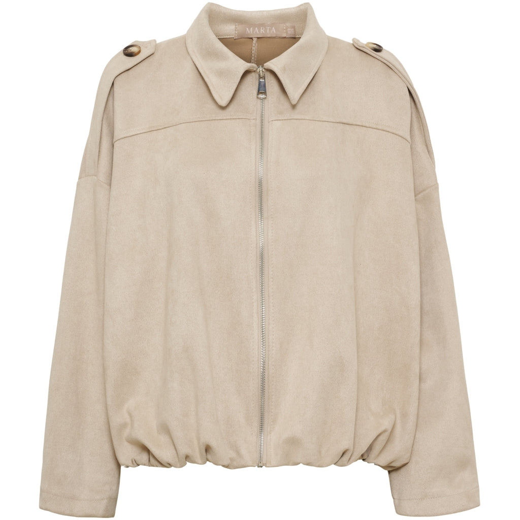 MARTA DU CHATEAU Marta du Chateau Dam Jacka MdcJuno 2618037 Jacket Beige3