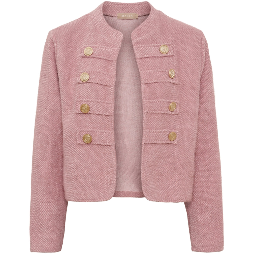 MARTA DU CHATEAU Marta du Chateau Dam Jacka MdcMarlowe 2618003 Jacket OldRose02