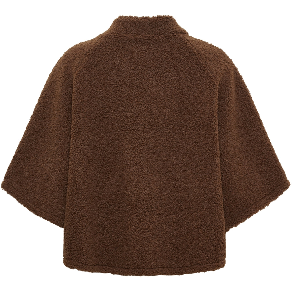 MARTA DU CHATEAU Marta du Chateau Dam Jacka MdcValencia 248370Teddy Jacket Marrone9
