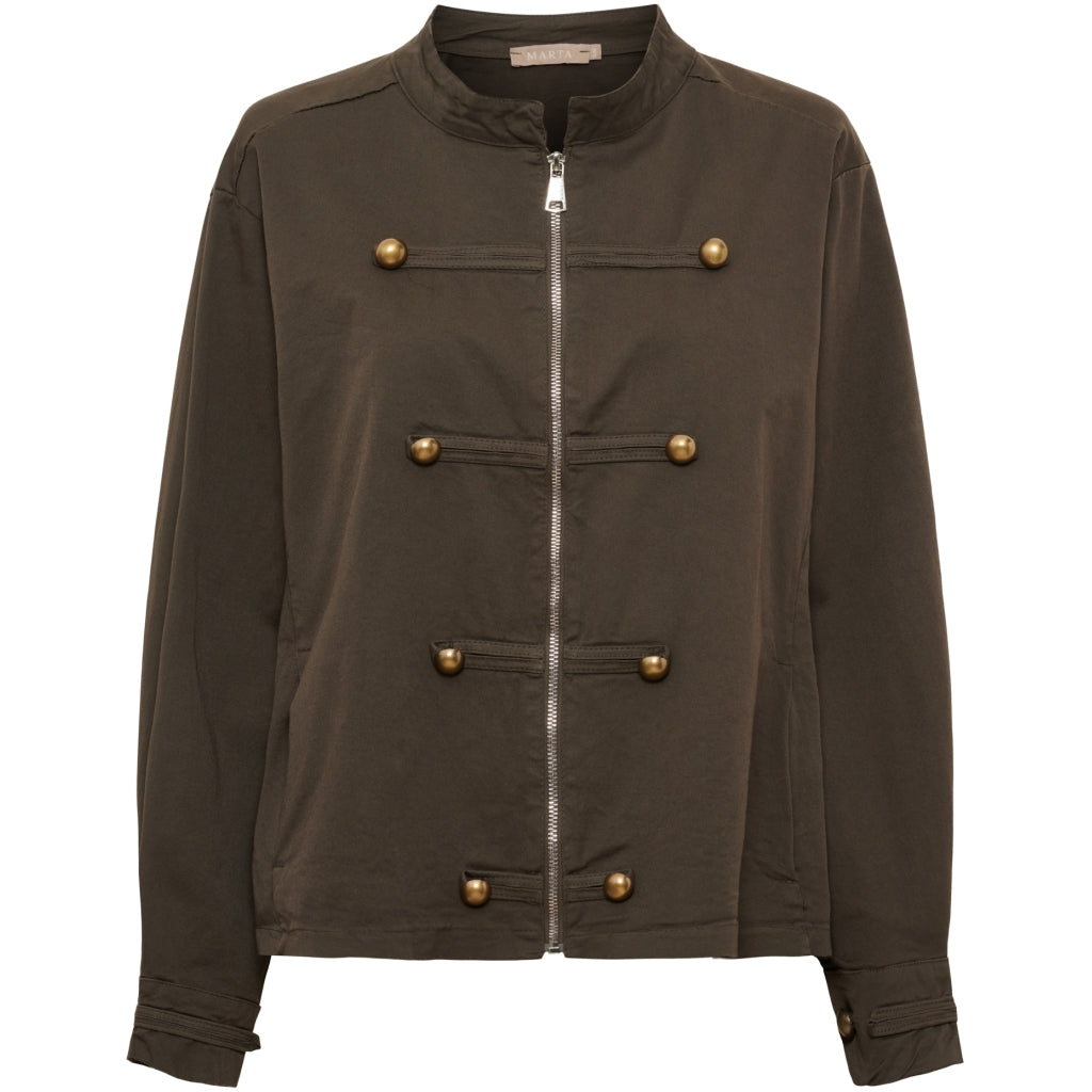 MARTA DU CHATEAU Marta du Chateau Dam Jacka MdcVirella 8594 Jacket Moro30