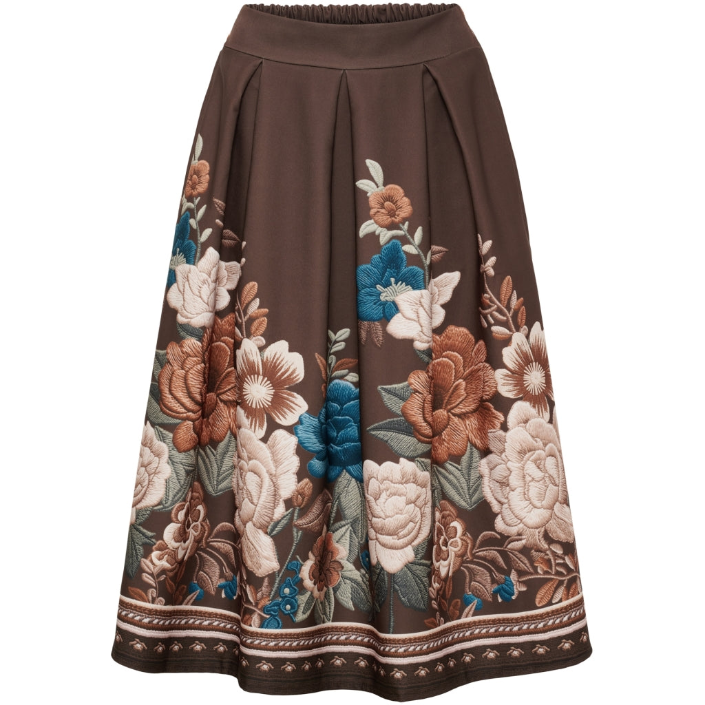 MARTA DU CHATEAU Marta du Chateau Dam Kjol MdcTarella 4911A Skirt Moro Flower