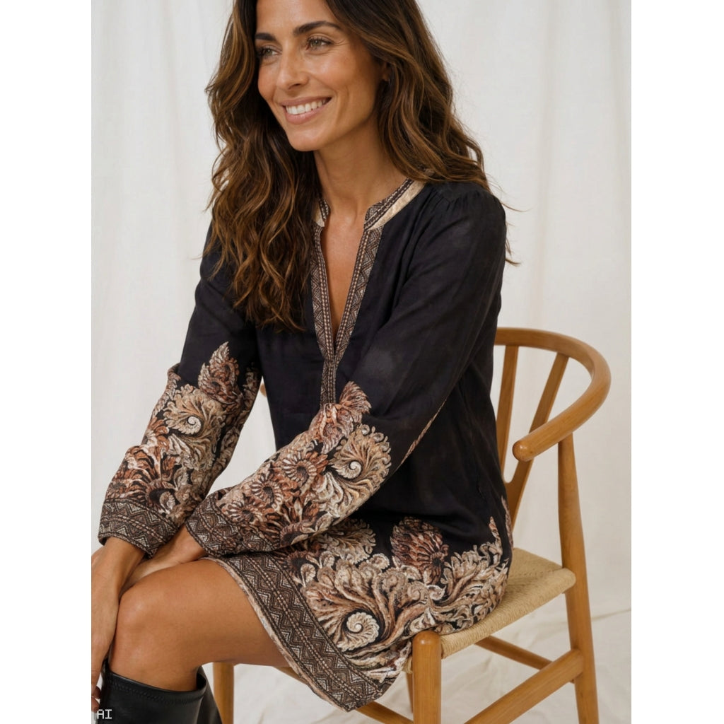 MARTA DU CHATEAU Marta du Chateau Dam Klänning MdcMelona 7474L Dress Black