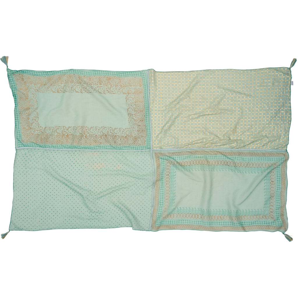MARTA DU CHATEAU Marta du Chateau Dam Scarf MdcCyrille 0017 Scarf Green/Gold