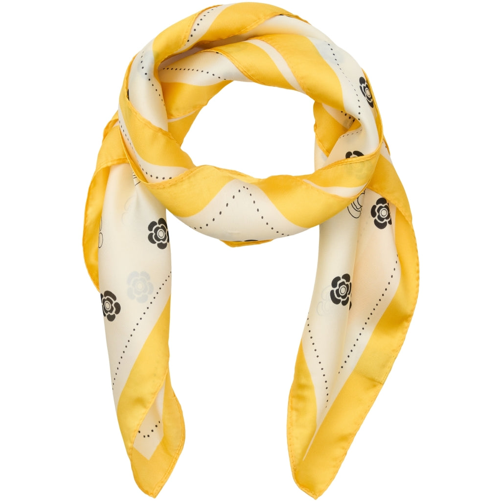 MARTA DU CHATEAU Marta du Chateau Dam Scarf MdcEliane FA-Scarf Scarf Yellow1473