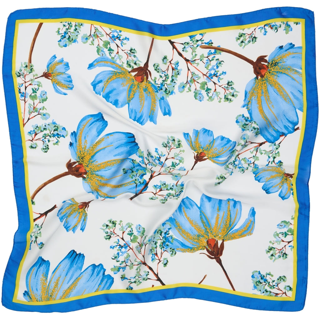 MARTA DU CHATEAU Marta du Chateau Dam Scarf MdcEliane FA-Scarf Scarf Blue108