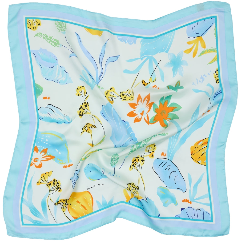 MARTA DU CHATEAU Marta du Chateau Dam Scarf MdcEliane FA-Scarf Scarf Blue24