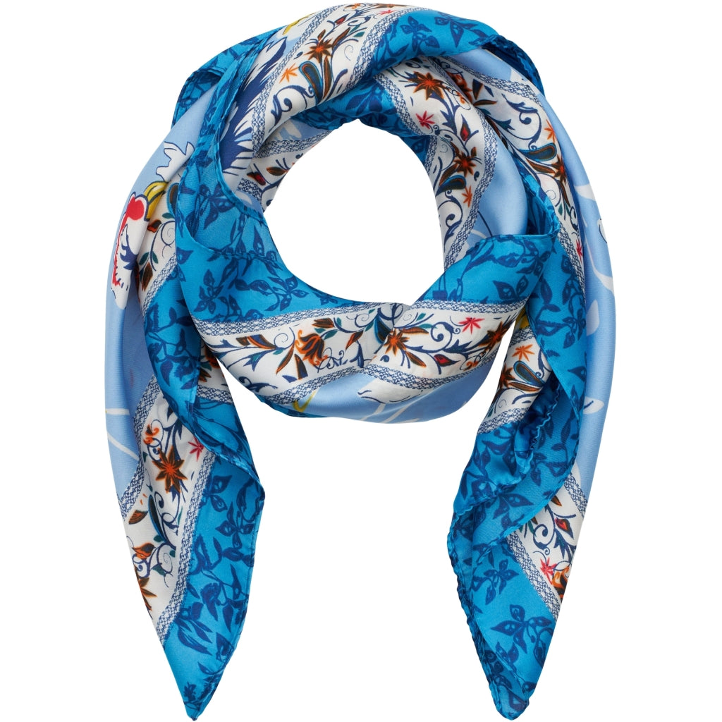 MARTA DU CHATEAU Marta du Chateau Dam Scarf MdcEliane FA-Scarf Scarf Blue96
