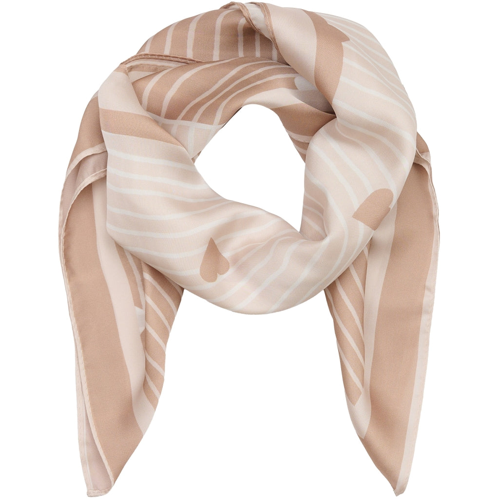 MARTA DU CHATEAU Marta du Chateau Dam Scarf MdcEliane FA-Scarf Scarf Taupe181