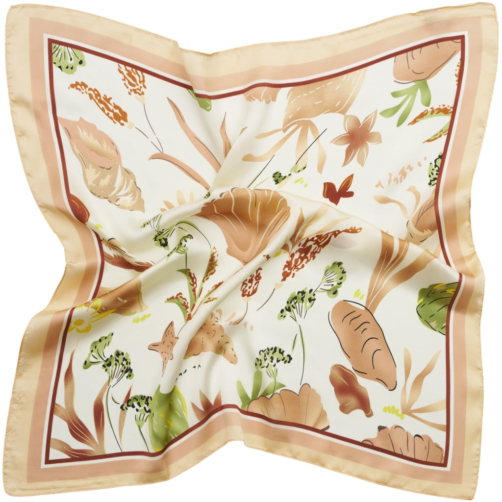 MARTA DU CHATEAU Marta du Chateau Dam Scarf MdcEliane FA-Scarf Scarf Taupe24