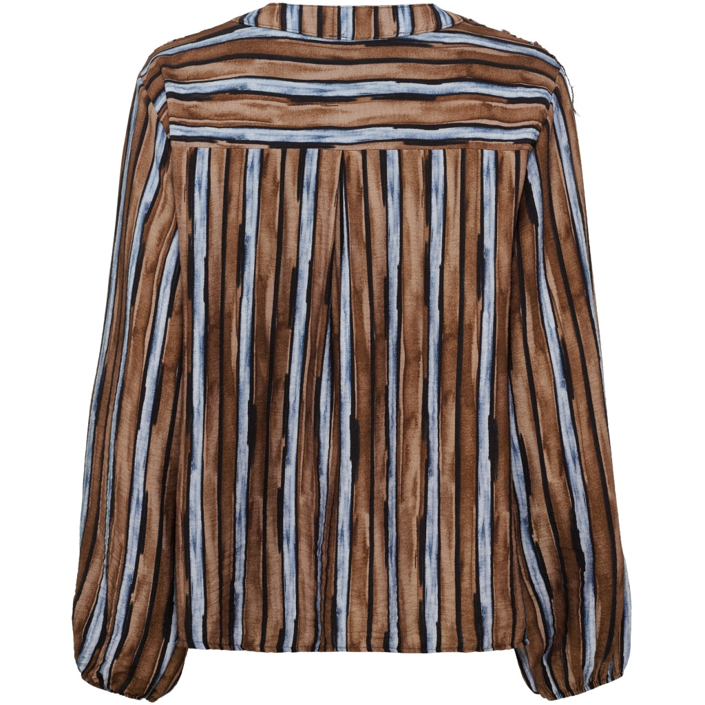 MARTA DU CHATEAU Marta du Chateau Dam Skjorta MdcMelora 8832V Shirt Marrone11221tpd