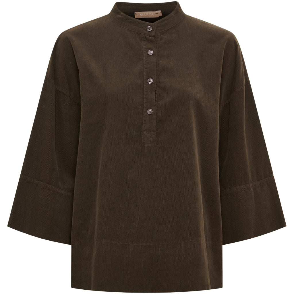 MARTA DU CHATEAU Marta du Chateau Dam Skjorta MdcNemesia 8909 Shirt Moro30