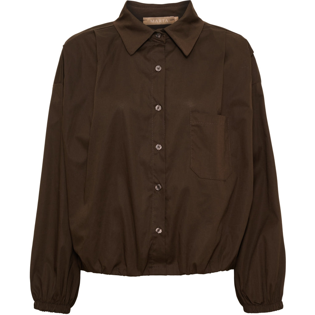 MARTA DU CHATEAU Marta du Chateau Dam Skjorta MdcTempest 8925 Shirt Moro