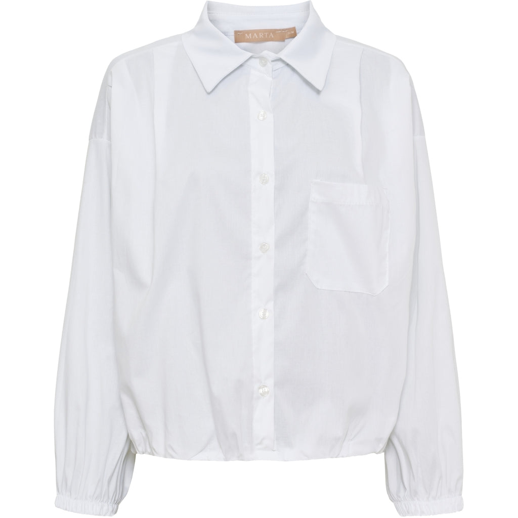 MARTA DU CHATEAU Marta du Chateau Dam Skjorta MdcTempest 8925 Shirt White