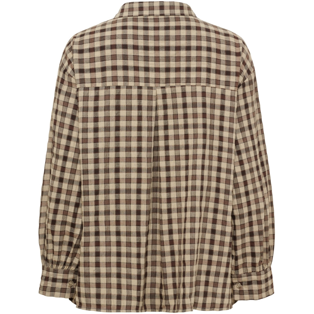 MARTA DU CHATEAU Marta du Chateau Dam Skjorta MdcXanthe 8919 Shirt Brown6