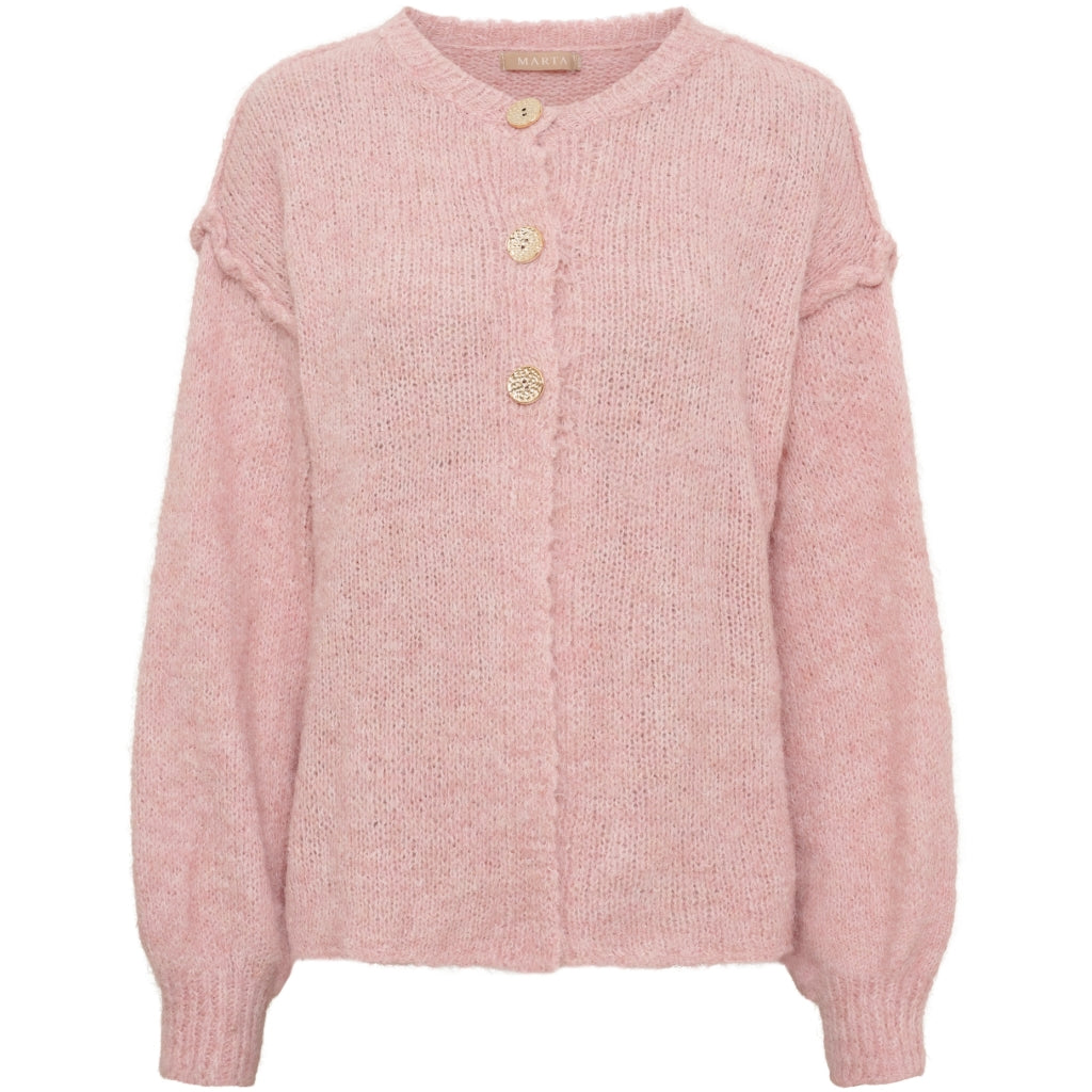 MARTA DU CHATEAU Marta du Chateau Dam Stickad MdcNovella 9735 Knit Rosa