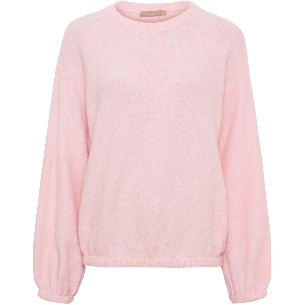 MARTA DU CHATEAU Marta du Chateau Dam Stickad tröja MdcAviva 9979 Knit Rose