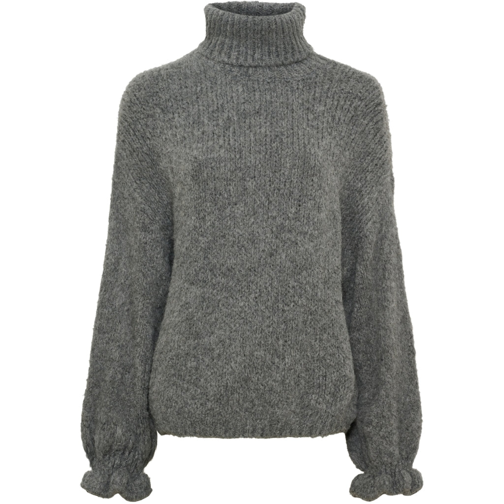 MARTA DU CHATEAU Marta du Chateau Dam Stickning MdcStarling 9981 Knit Dark Grey