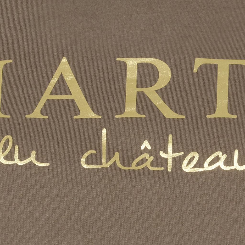 MARTA DU CHATEAU Marta du Chateau Dam Sweatshirt MdcAnnemette J-639 Sweatshirt Fango