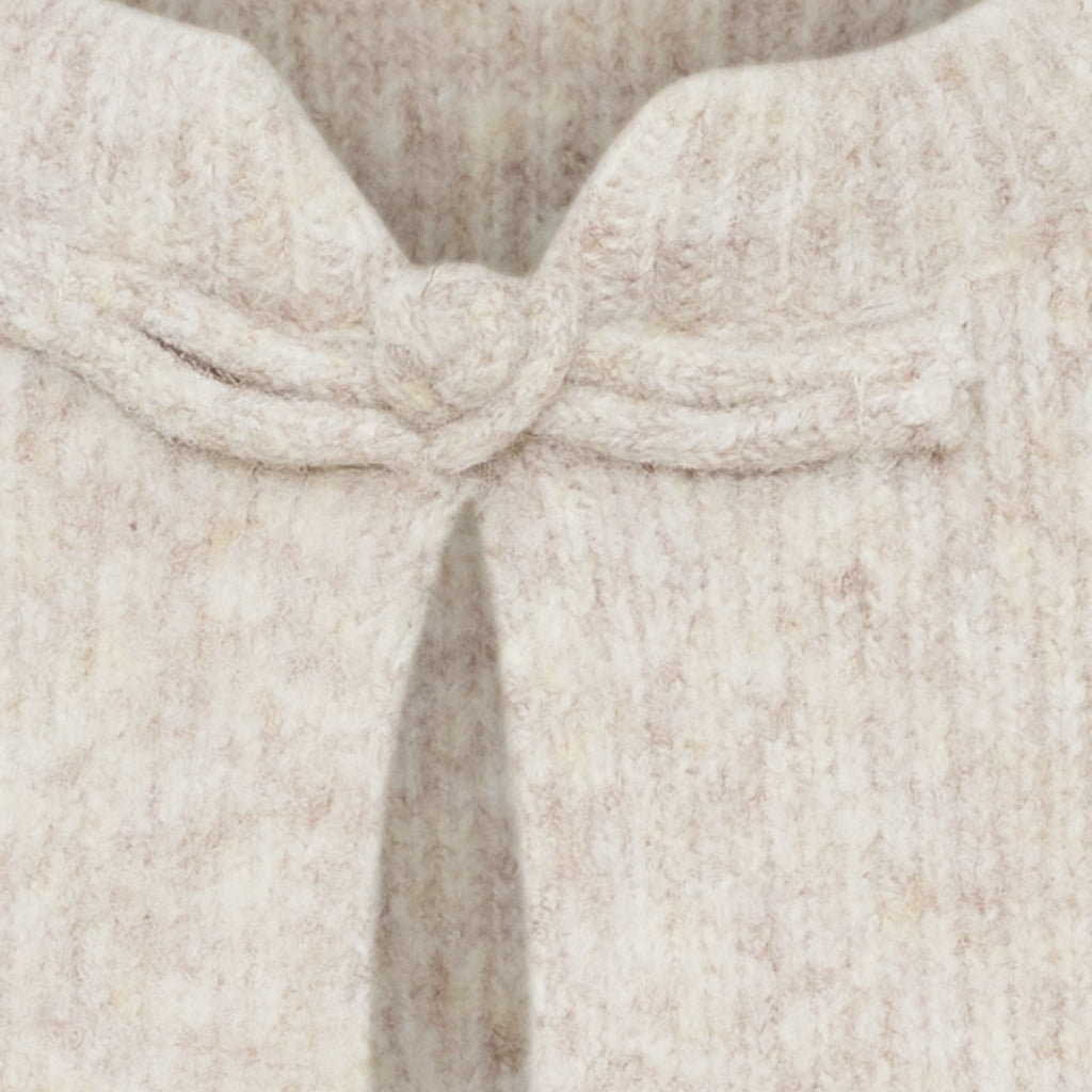 MARTA DU CHATEAU Marta du Chateau Dam Väst MdcCelestia 9980 Knit Vest Beige