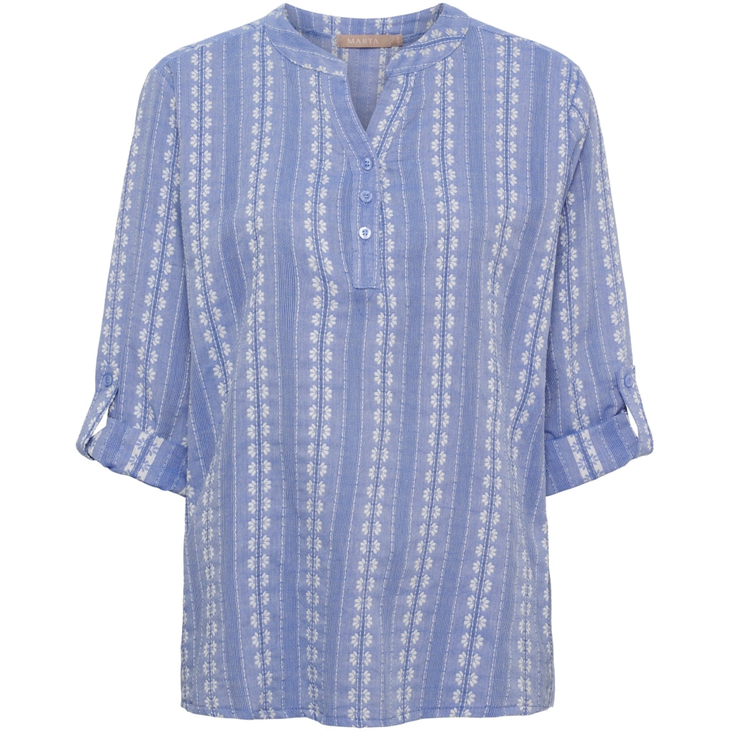 MARTA DU CHATEAU Marta du Chateau Dam skjorta MdcJaylene 58829M Shirt Blue