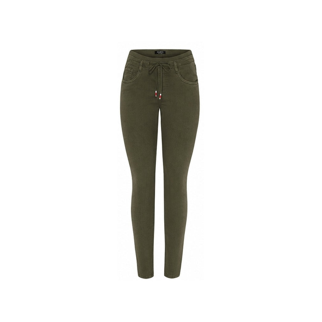 MARTA DU CHATEAU Marta du Chateau dam Jeans MdcEmma Mdc122-2302 Jeans Military