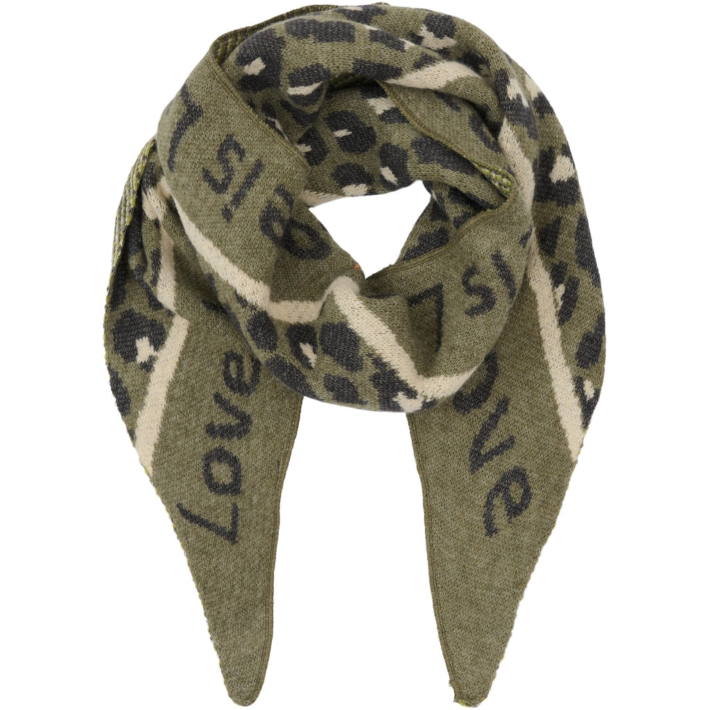 MARTA DU CHATEAU Marta du Chateau dam Scarf MdcClio BA-0746 Scarf DarkGreen9
