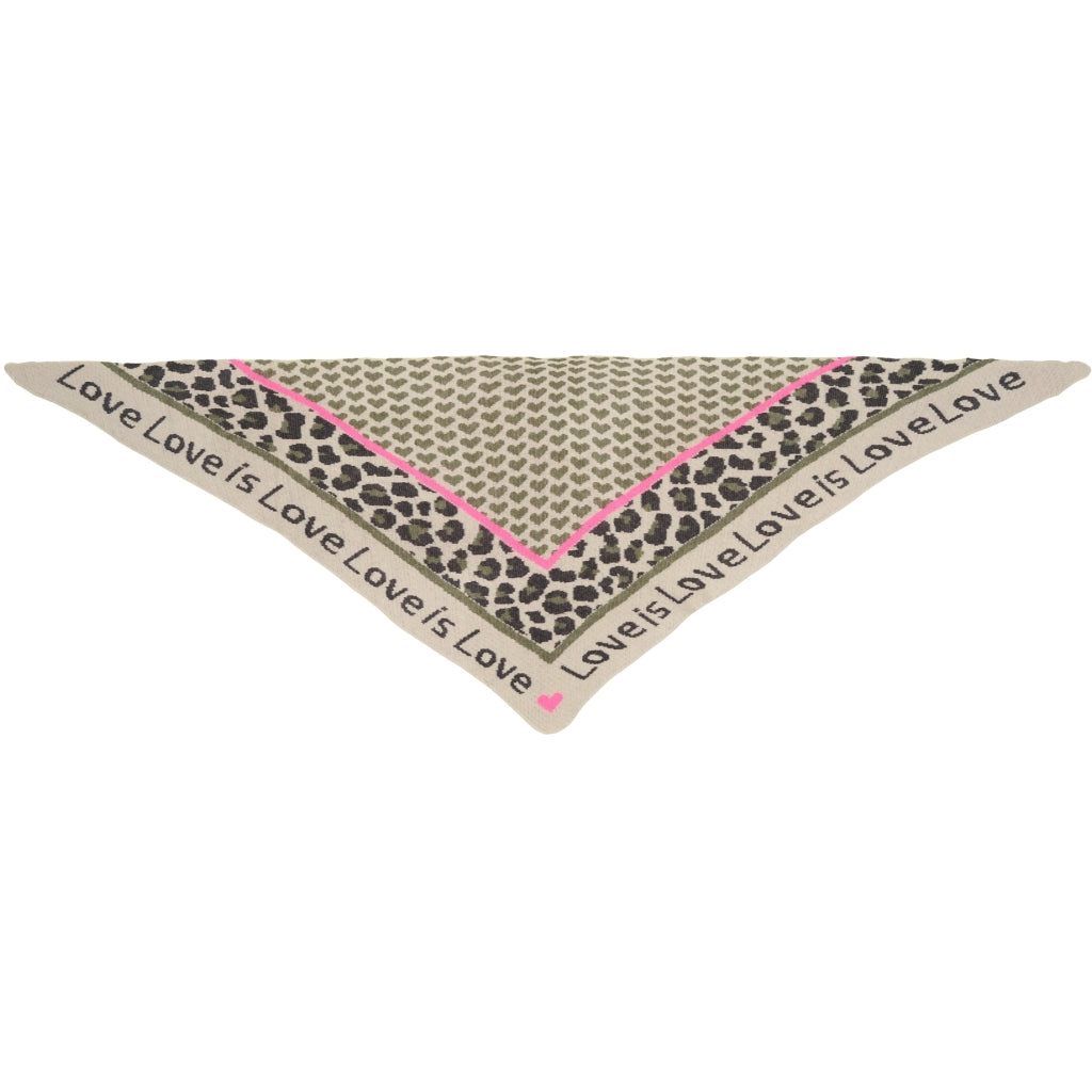 MARTA DU CHATEAU Marta du Chateau dam Scarf MdcClio BA-0746 Scarf beige/green