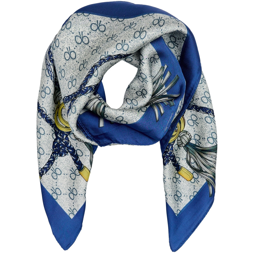 MARTA DU CHATEAU Marta du Chateau dam Scarf MdcJuline FA-Scarf Scarf Blue31226