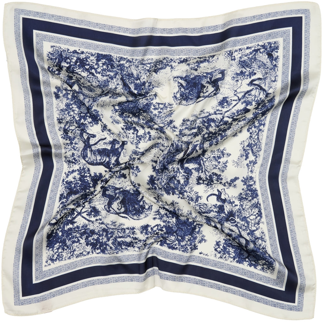MARTA DU CHATEAU Marta du Chateau dam Scarf MdcJuline FA-Scarf Scarf Blue31274