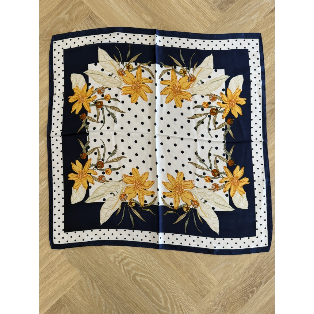 MARTA DU CHATEAU Marta du Chateau dam Scarf MdcJuline FA-Scarf Scarf Blue31322-4