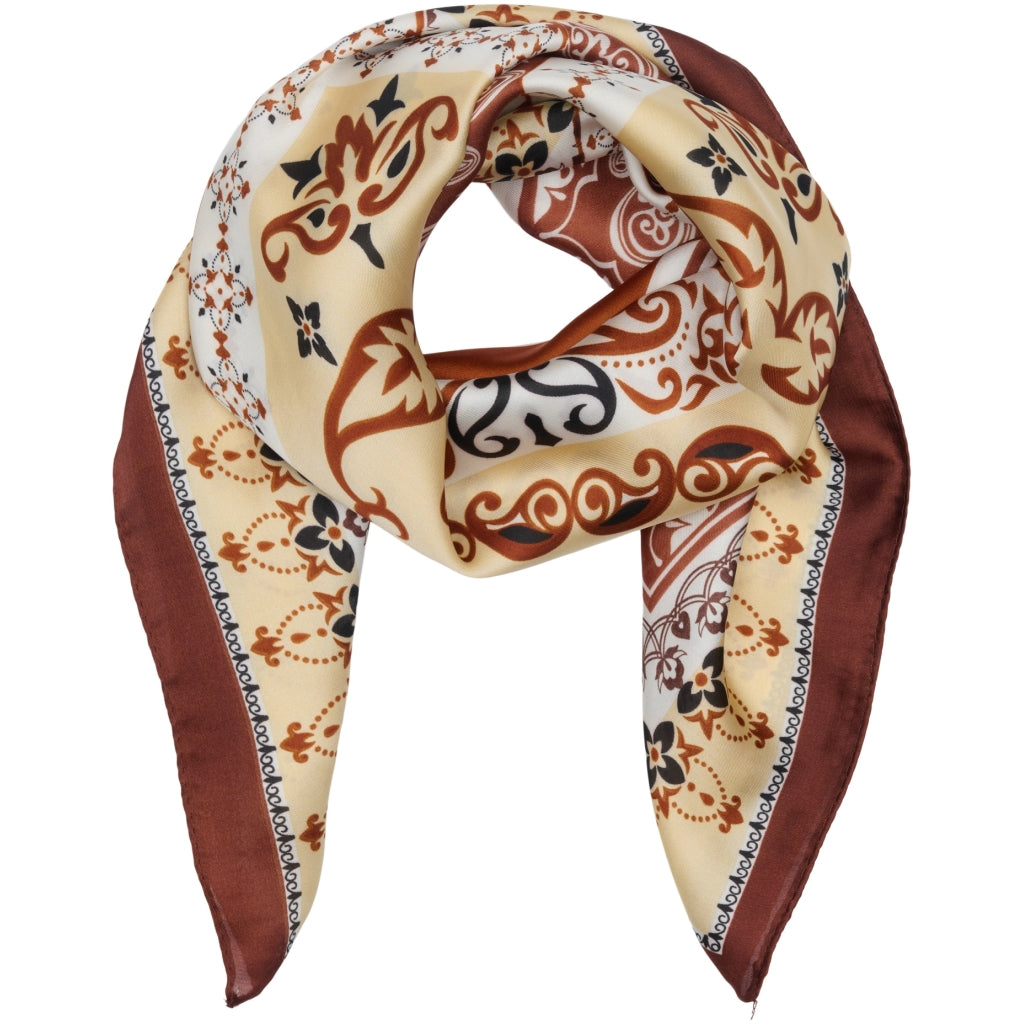 MARTA DU CHATEAU Marta du Chateau dam Scarf MdcJuline FA-Scarf Scarf Brown31219