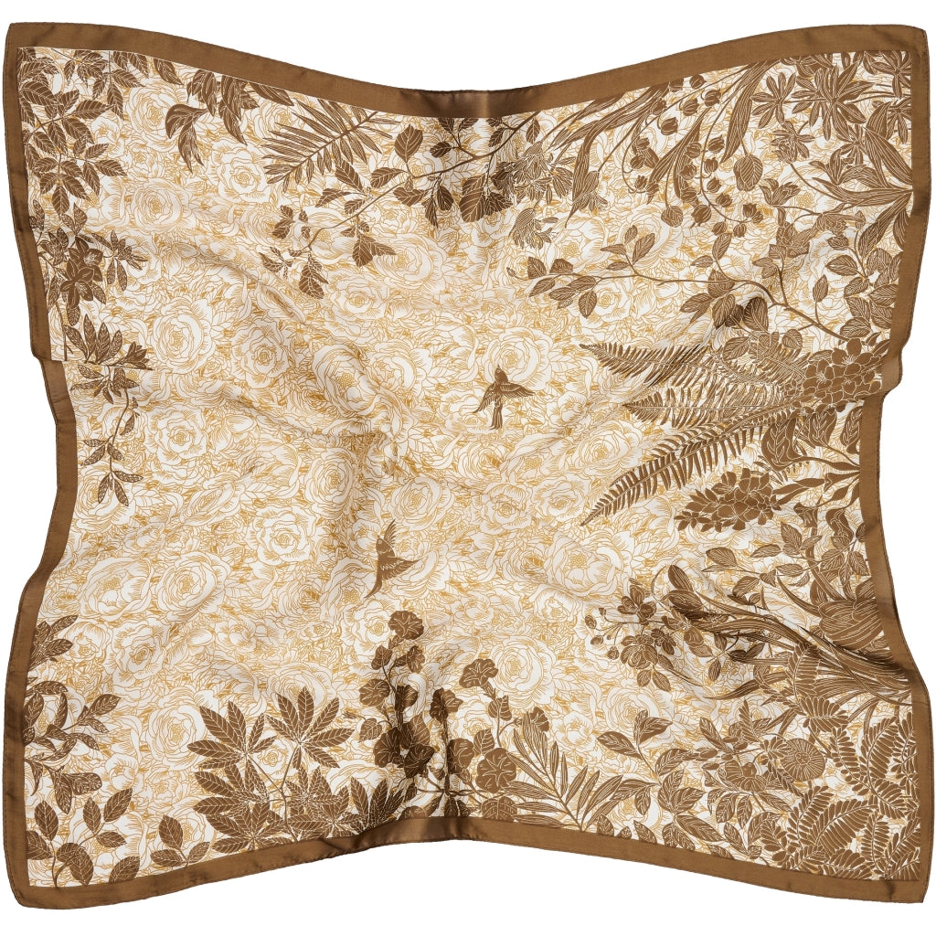 MARTA DU CHATEAU Marta du Chateau dam Scarf MdcJuline FA-Scarf Scarf Brown31273
