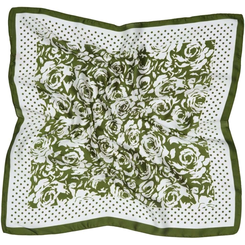 MARTA DU CHATEAU Marta du Chateau dam Scarf MdcJuline FA-Scarf Scarf Green31215