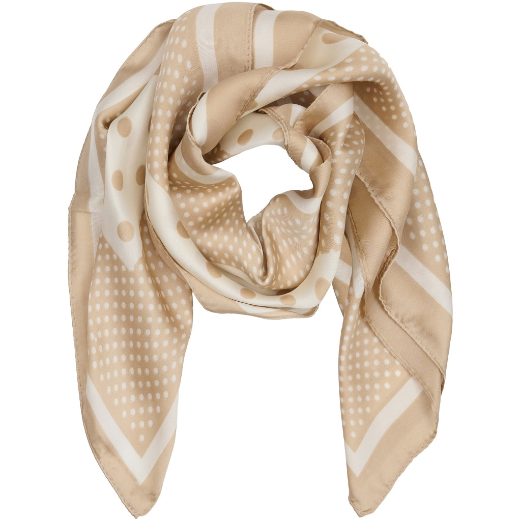 MARTA DU CHATEAU Marta du Chateau dam Scarf MdcJuline FA-Scarf Scarf Kaki3854