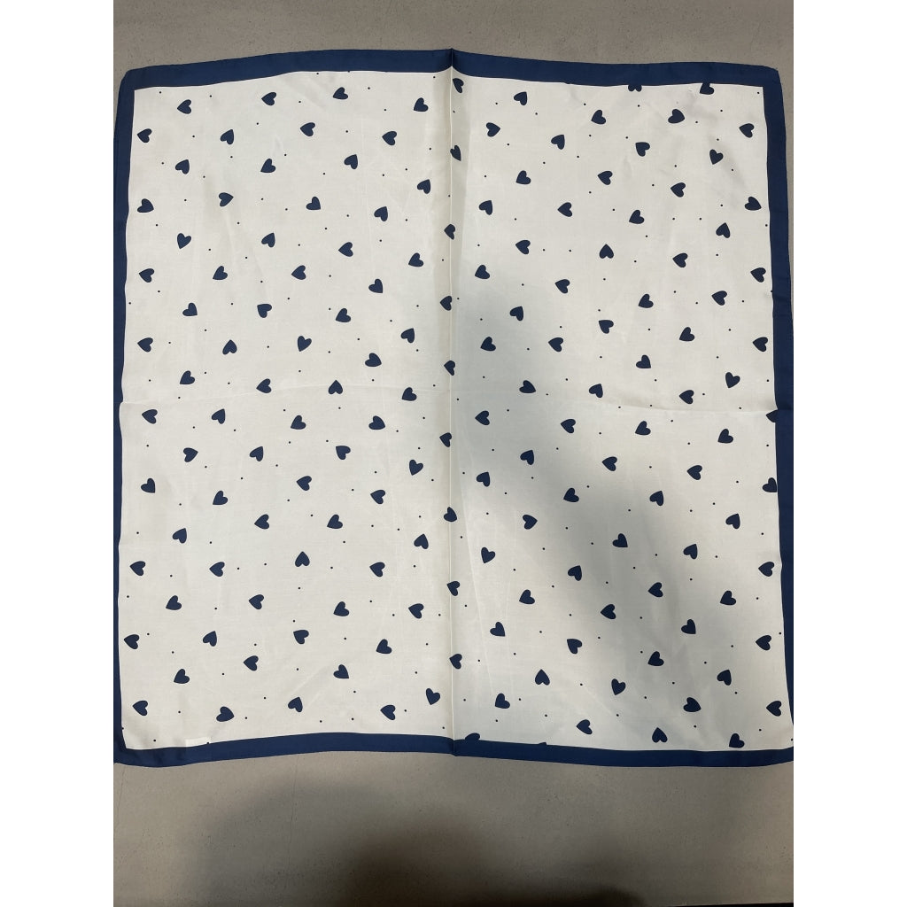 MARTA DU CHATEAU Marta du Chateau dam Scarf MdcJuline FA-Scarf Scarf Navy3850