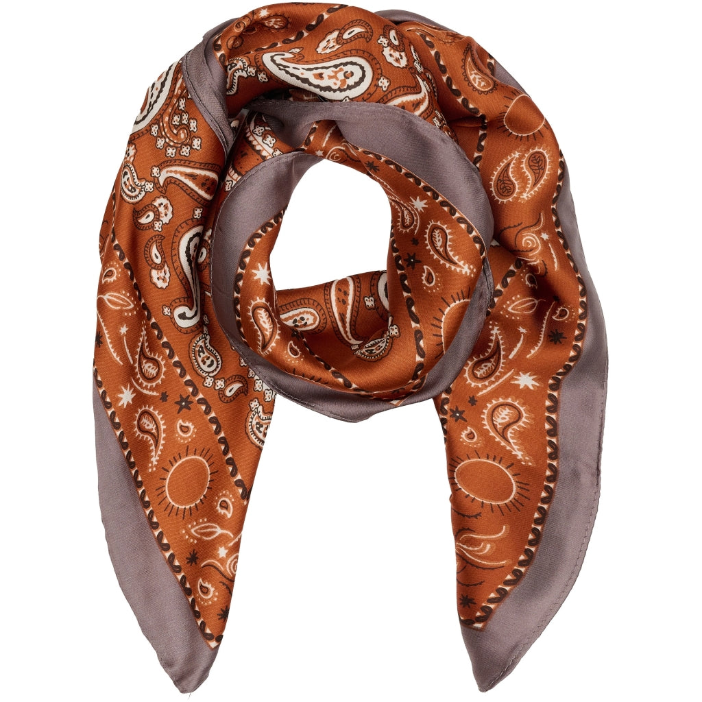 MARTA DU CHATEAU Marta du Chateau dam Scarf MdcJuline FA-Scarf Scarf Ruggine31256