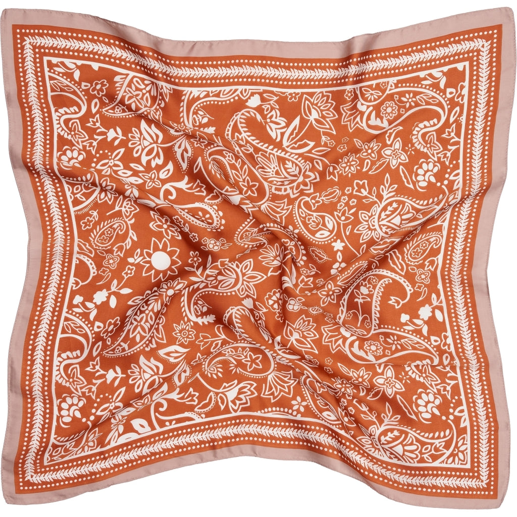 MARTA DU CHATEAU Marta du Chateau dam Scarf MdcJuline FA-Scarf Scarf Ruggine31269