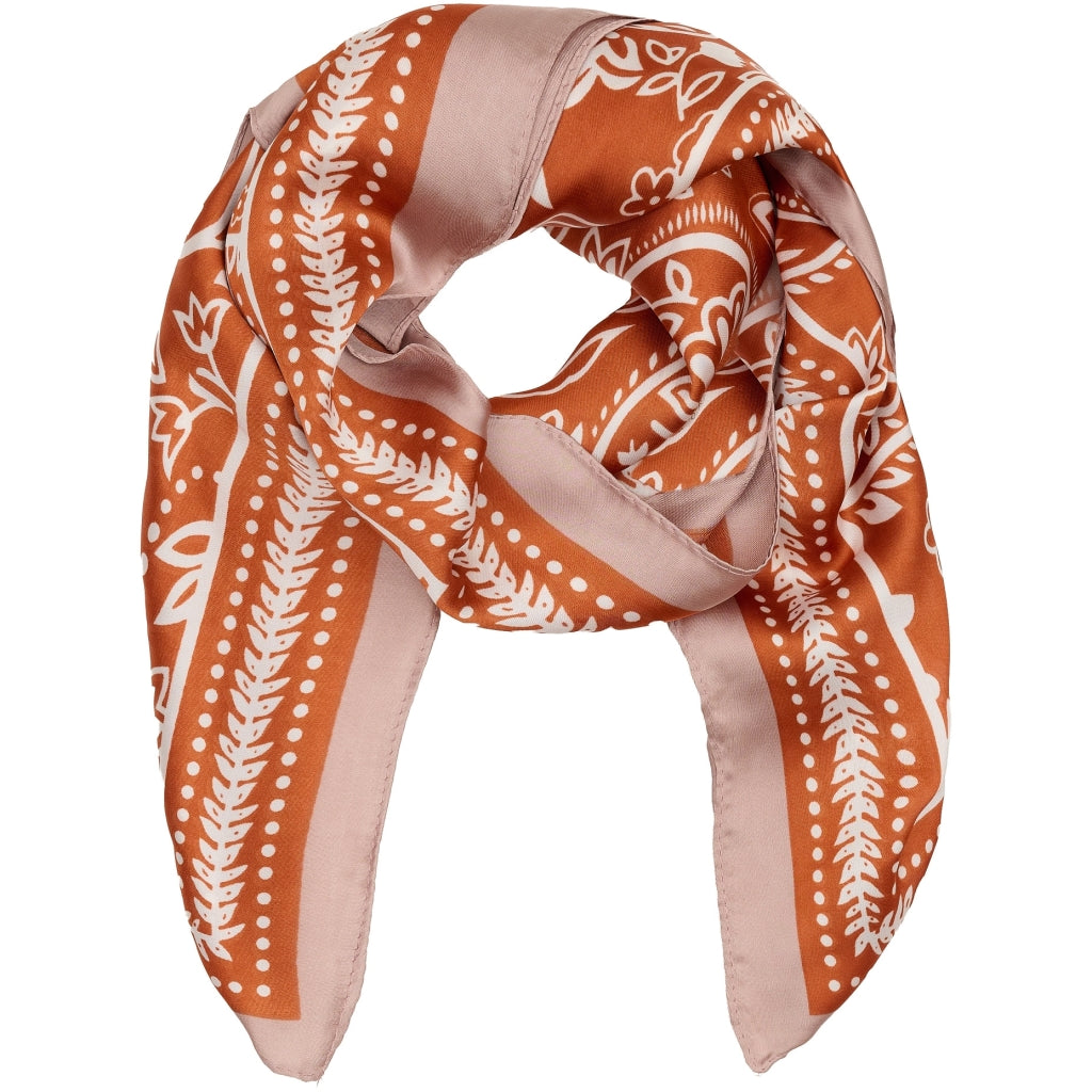 MARTA DU CHATEAU Marta du Chateau dam Scarf MdcJuline FA-Scarf Scarf Ruggine31269