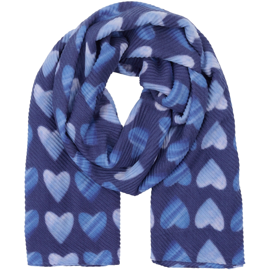 MARTA DU CHATEAU Marta du Chateau dam Scarf MdcSaphira BA-1531 Scarf Blue