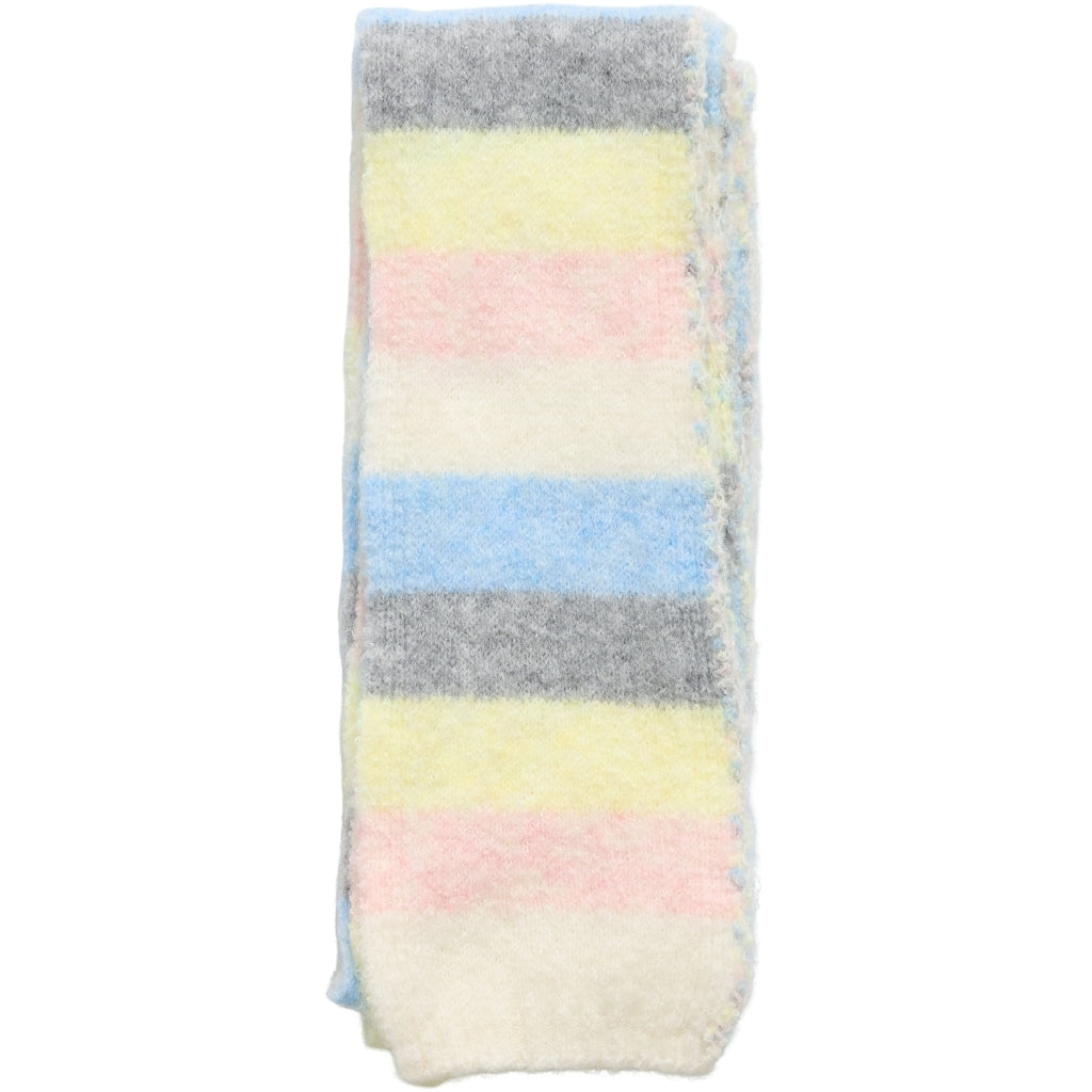 MARTA DU CHATEAU Marta du Chateau dam Scarf MdcSilla BA-3516 Scarf Light Blue/Pink