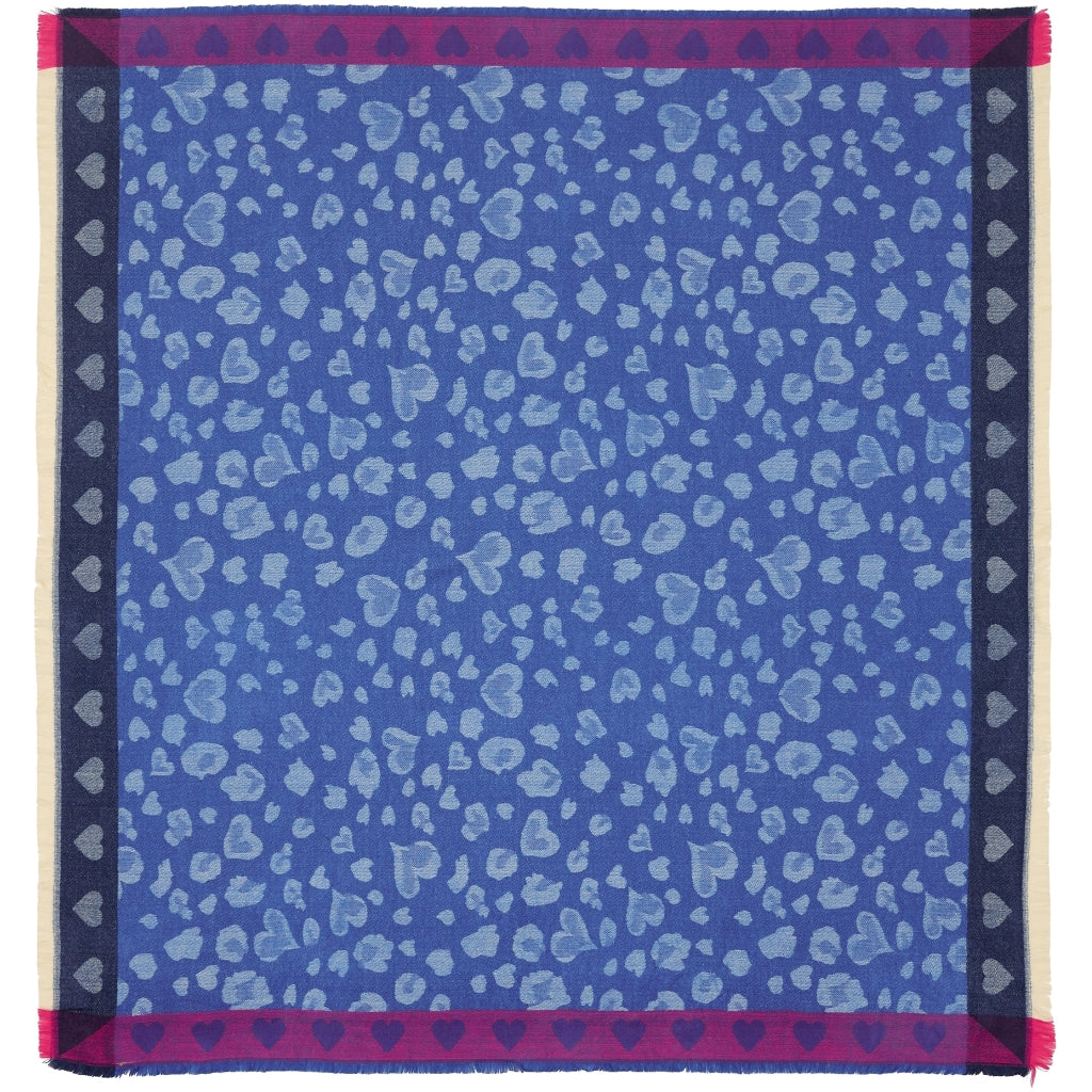 MARTA DU CHATEAU Marta du Chateau dam Scarf MdcSoraka BA-1499 Scarf Blue