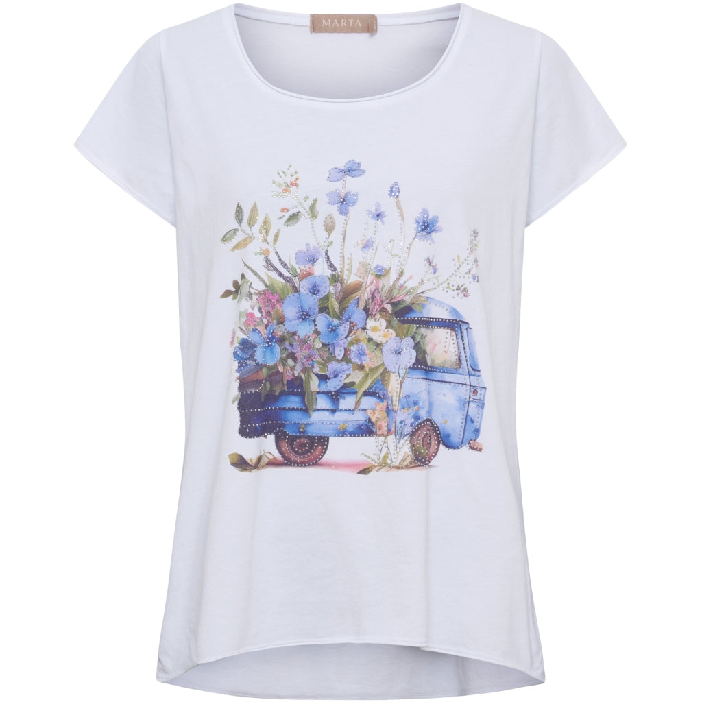 MARTA DU CHATEAU Marta du Chateau dam T-Shirt MdcMarie 1535 T-shirt Jeans