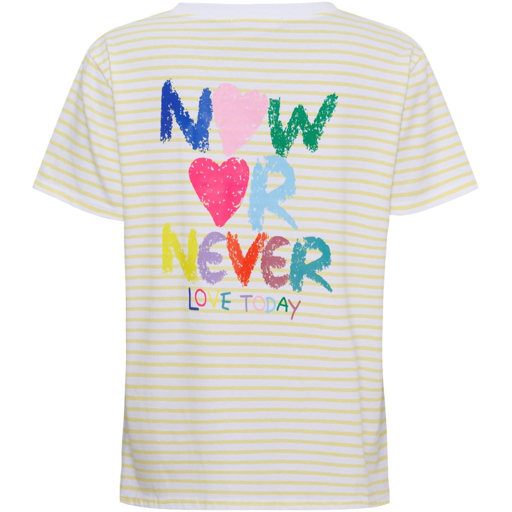 MARTA DU CHATEAU Marta du Chateau dam T-shirt MdcFiora 22585 T-shirt Yellow