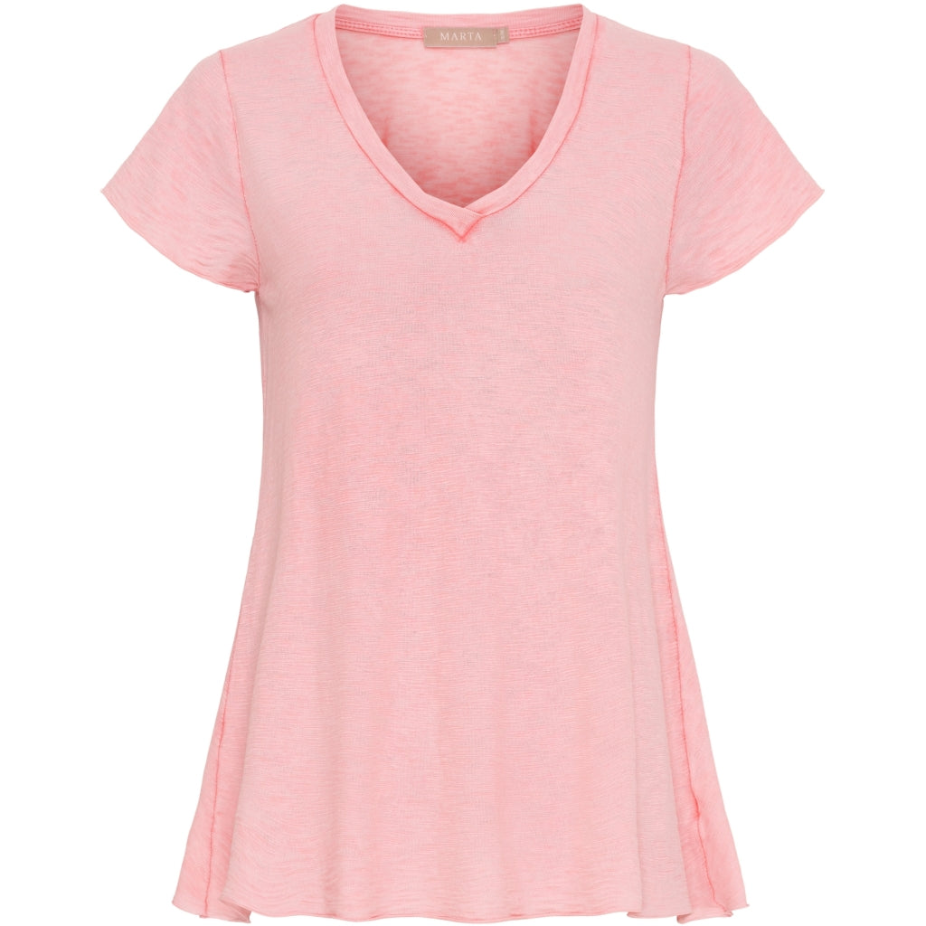 MARTA DU CHATEAU Marta du Chateau dam T-shirt MdcMarianna 22637 T-shirt Corallo