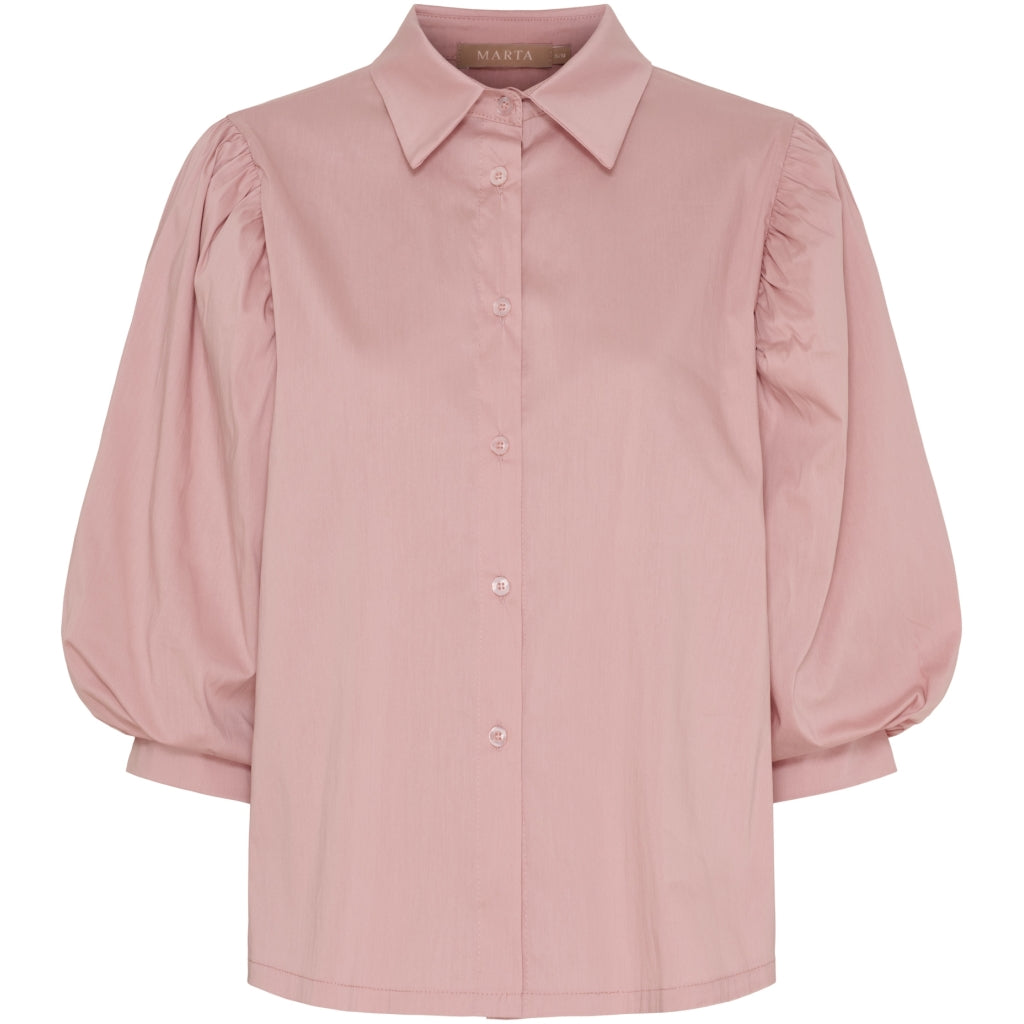 MARTA DU CHATEAU Marta du Chateau dam blus MdcAivory 58863M Blouse RosaAntique013