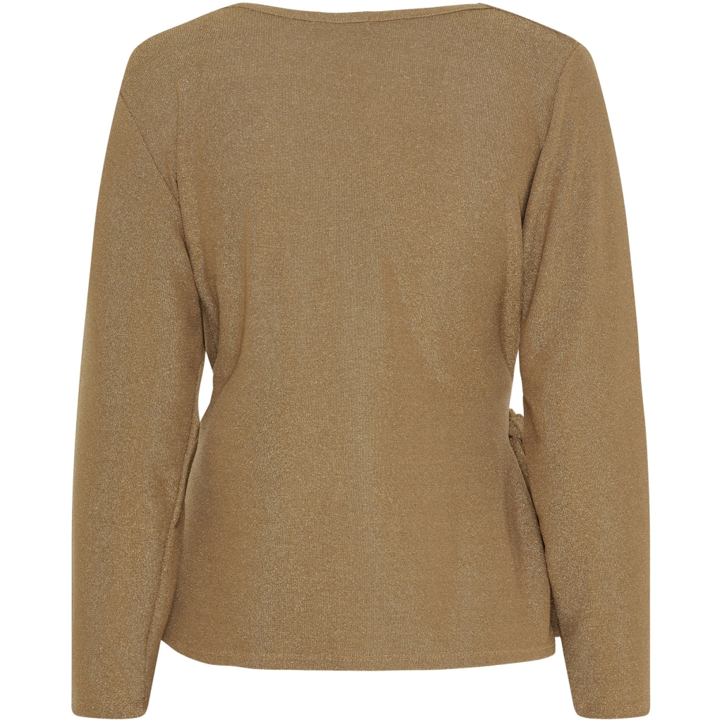 MARTA DU CHATEAU Marta du Chateau dam blus MdcAndi 1612 Blouse Beige