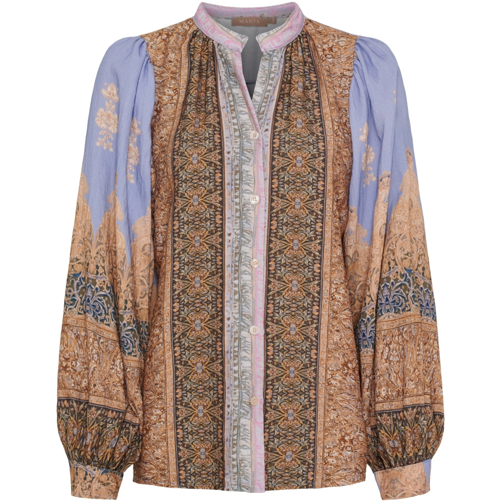 MARTA DU CHATEAU Marta du Chateau dam blus MdcAnnette 7870 Shirt Jeans6277tpg