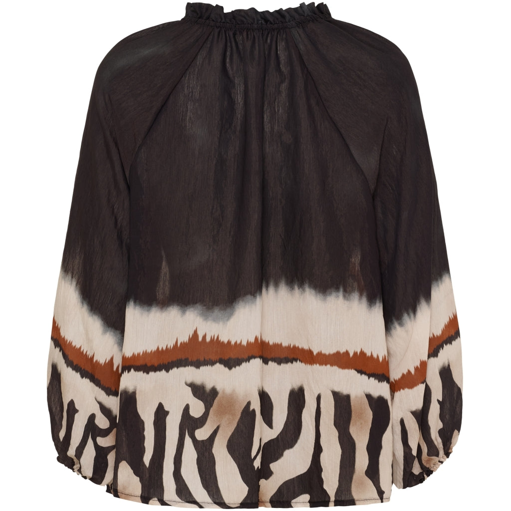 MARTA DU CHATEAU Marta du Chateau dam blus MdcBelladonna 003 Shirt Nero
