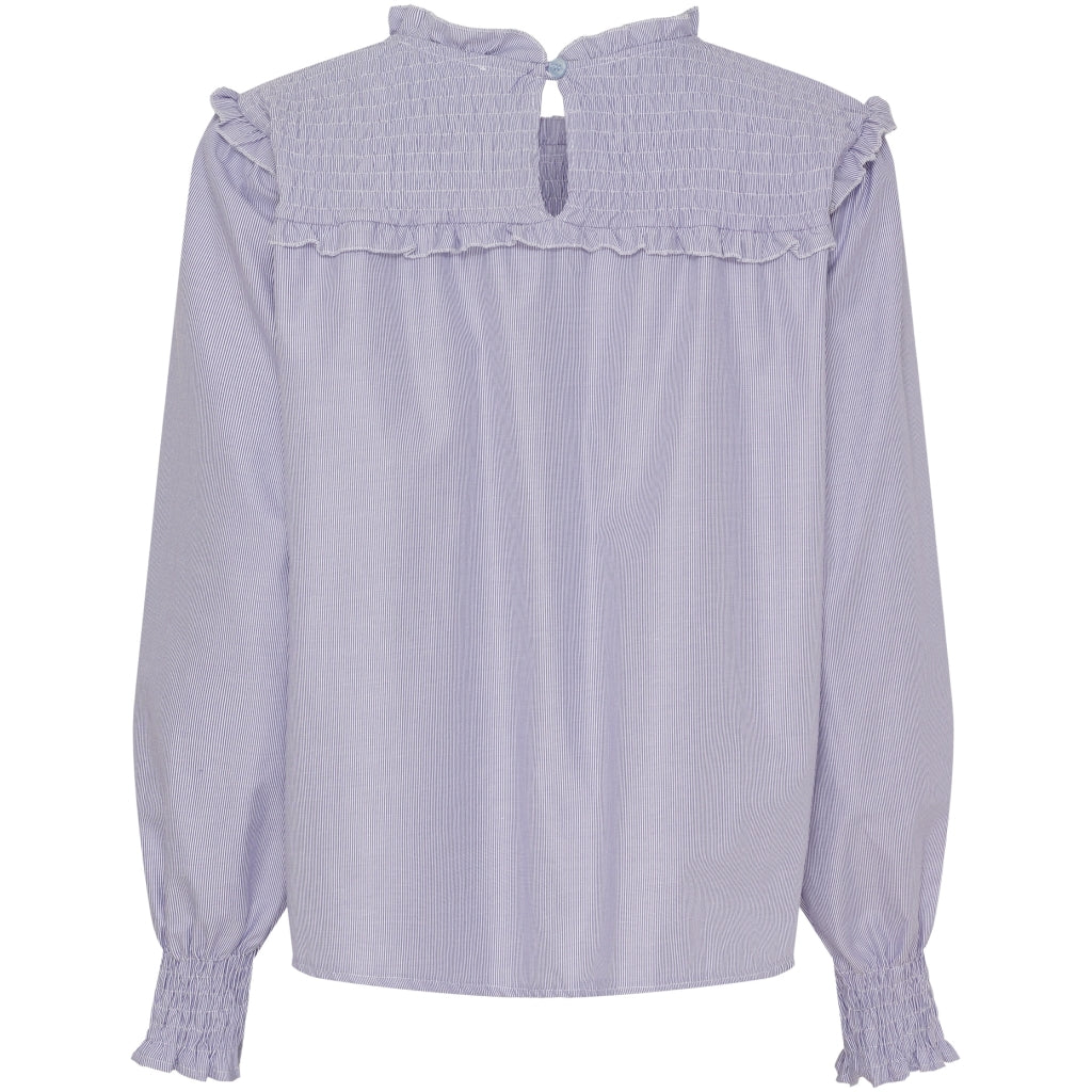 MARTA DU CHATEAU Marta du Chateau dam blus MdcBlossom 7449 Shirt NavyVar3